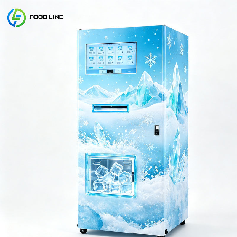 Meal Prep Vending Machine - Ticari Otomat Buz Otomatı Otomatik Buz
