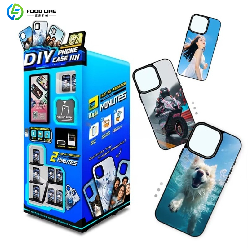 Meal Prep Vending Machine - Otomatik Hızlı Cep Telefonu Kılıfı Makinesi