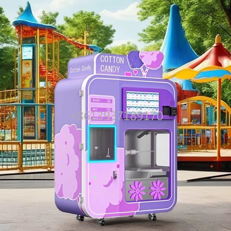 Meal Prep Vending Machine - Yepyeni Akıllı Tam Otomatik Pamuk Şeker
