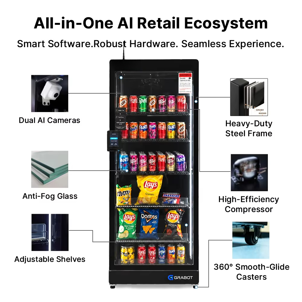Metro istasyonu self-servis sa - Meal Prep Vending Machine incelemesi ve fiyatı