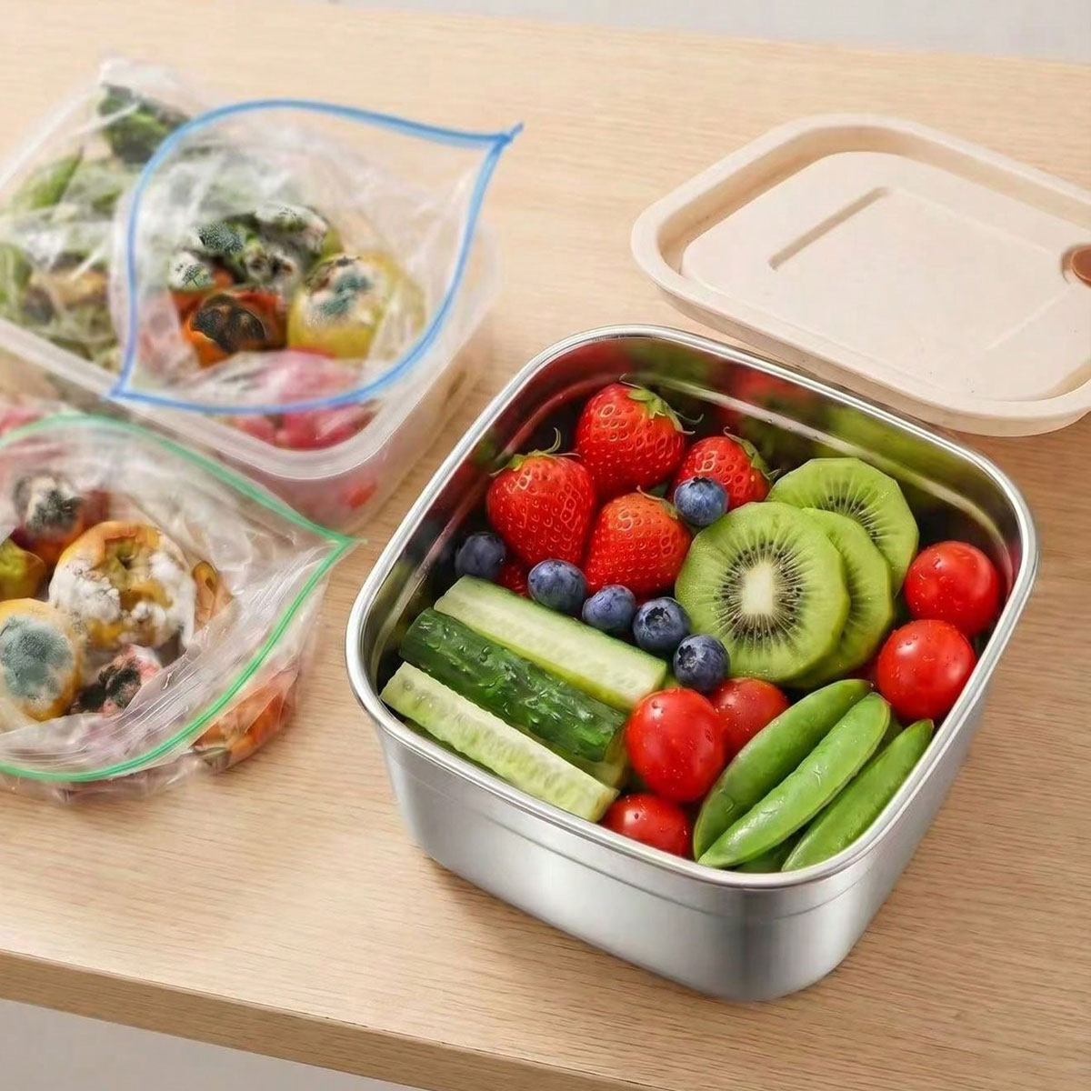 304 Paslanmaz Çelik Taze Sakla - Meal Prep Tupperware incelemesi ve fiyatı