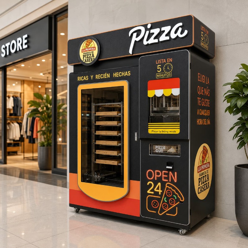 Gıda Güvenli Pizza Otomatı Öze - Meal Prep Vending Machine incelemesi ve fiyatı