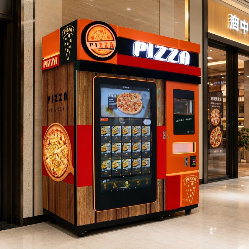 Gıda Güvenli Pizza Otomatı Öze - Meal Prep Vending Machine incelemesi ve fiyatı