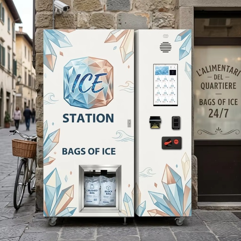 Dış Mekan Otomatik Buz Satış M - Meal Prep Vending Machine incelemesi ve fiyatı