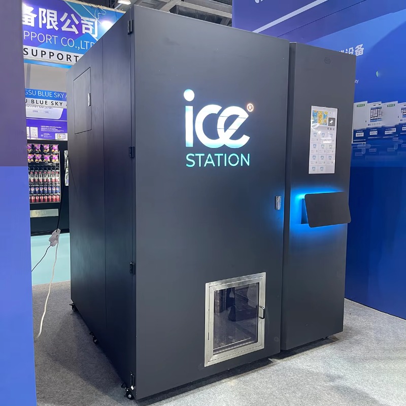 Dış Mekan Otomatik Buz Satış M - Meal Prep Vending Machine incelemesi ve fiyatı