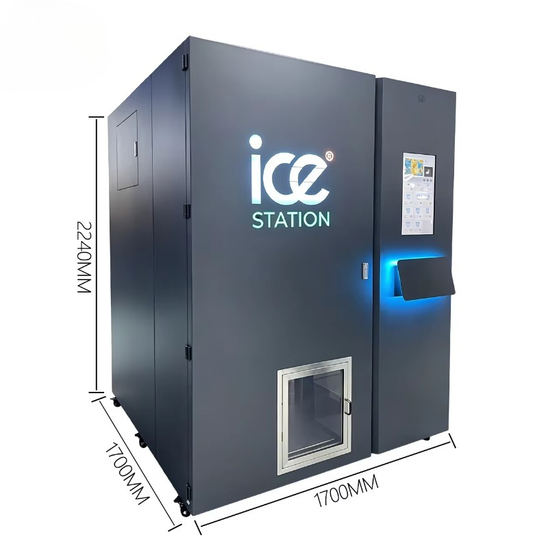 Dış Mekan Otomatik Buz Satış M - Meal Prep Vending Machine incelemesi ve fiyatı