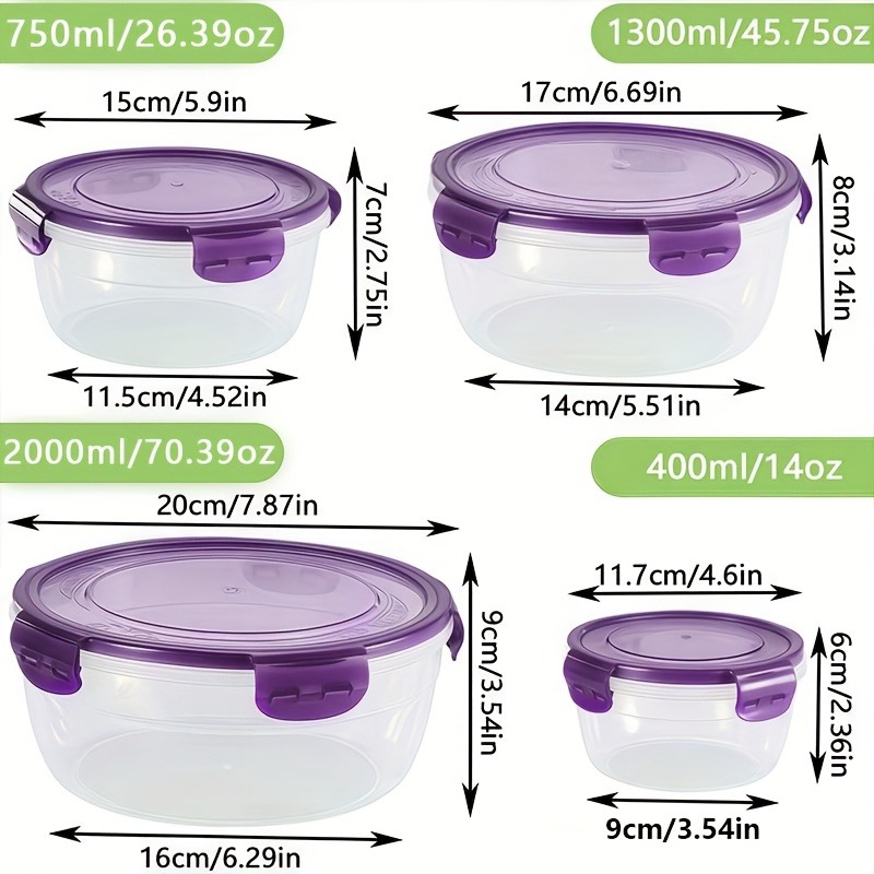 Canlı Renkli 8 Parçalı Gıda Sa - Meal Prep Tupperware incelemesi ve fiyatı