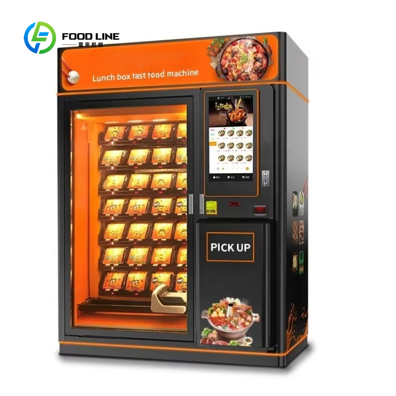 Özelleştirilmiş Sıcak Yemek Ot - Meal Prep Vending Machine incelemesi ve fiyatı