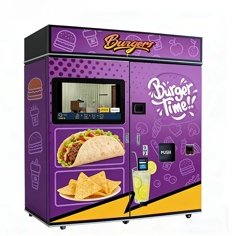 Özelleştirilmiş Fast Food Otom - Meal Prep Vending Machine incelemesi ve fiyatı
