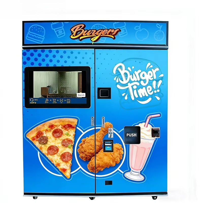 Özelleştirilmiş Fast Food Otom - Meal Prep Vending Machine incelemesi ve fiyatı