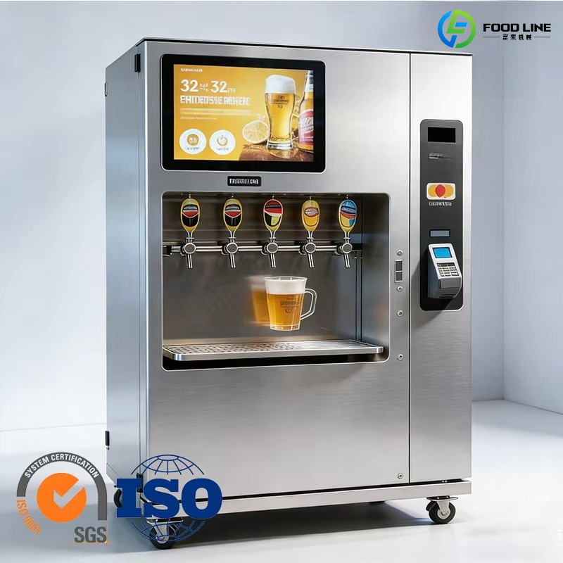 Self Servis Metal Bira Otomatı - Meal Prep Vending Machine incelemesi ve fiyatı