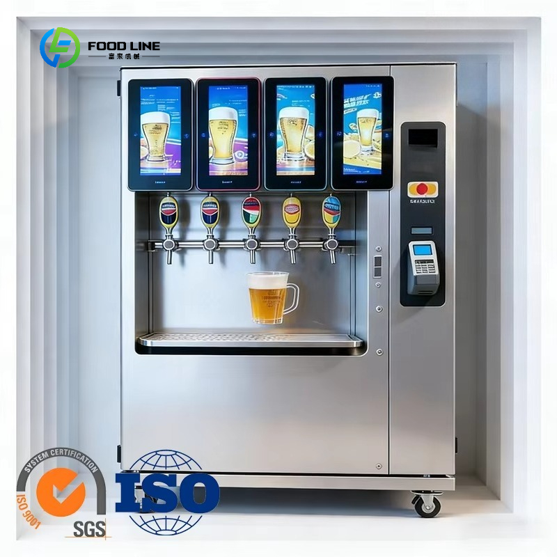 Self Servis Metal Bira Otomatı - Meal Prep Vending Machine incelemesi ve fiyatı