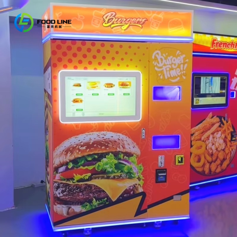Özelleştirilmiş Otomatik Burge - Meal Prep Vending Machine incelemesi ve fiyatı