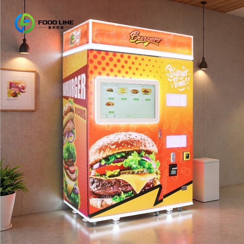 Özelleştirilmiş Otomatik Burge - Meal Prep Vending Machine incelemesi ve fiyatı