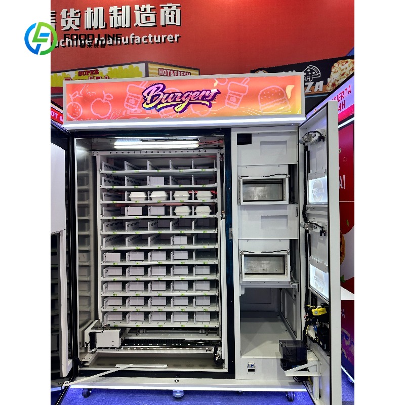 Özelleştirilmiş Otomatik Burge - Meal Prep Vending Machine incelemesi ve fiyatı