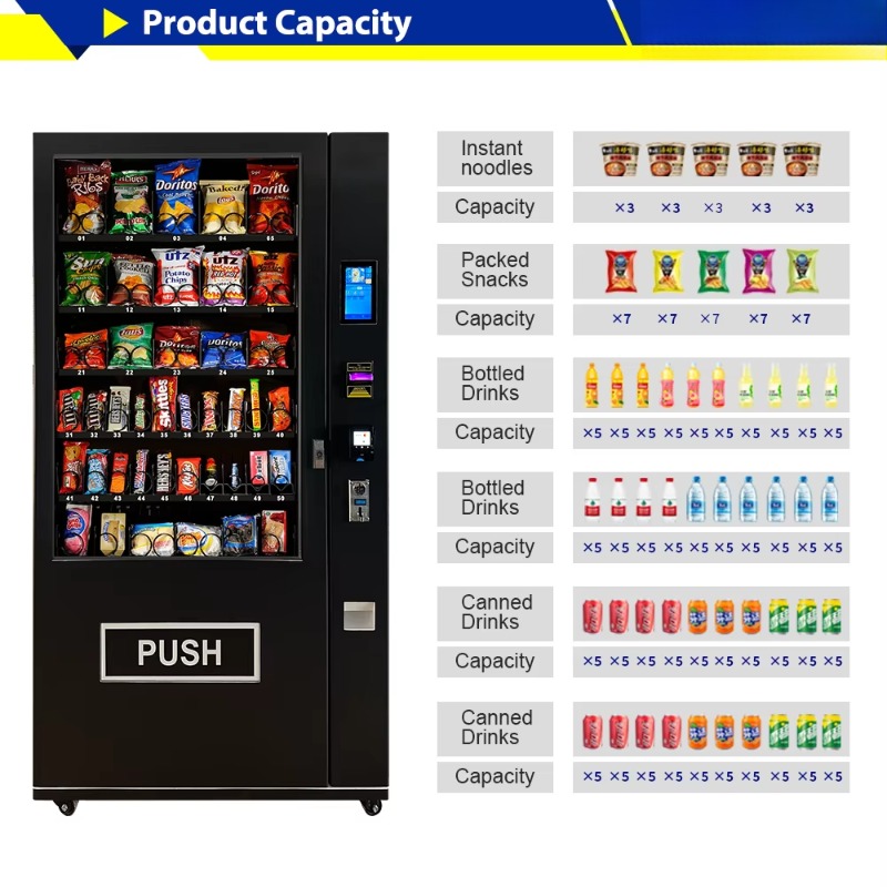 Akıllı Otomatik Satış Makinesi - Meal Prep Vending Machine incelemesi ve fiyatı