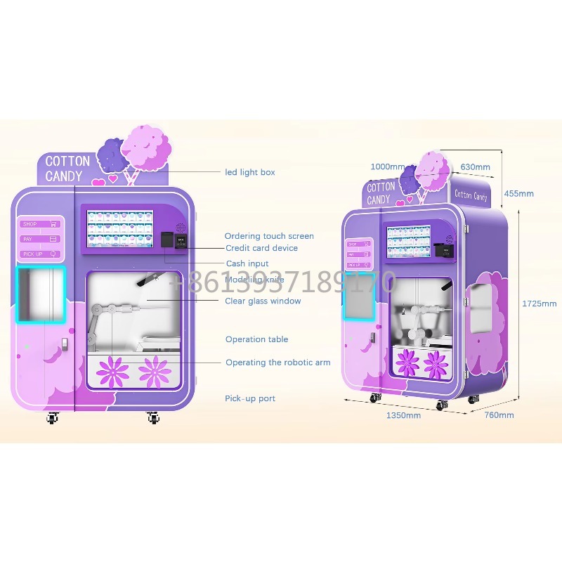 Yepyeni Akıllı Tam Otomatik Pa - Meal Prep Vending Machine incelemesi ve fiyatı